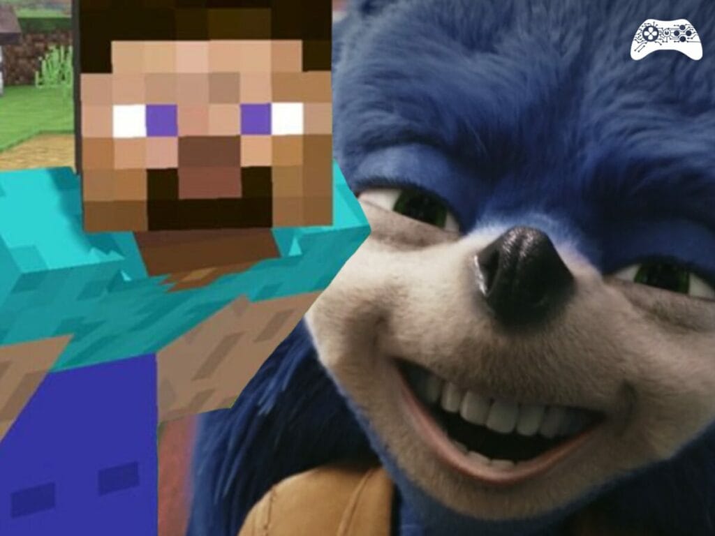 Minecraft Sonic Feio