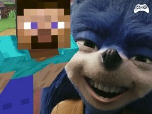Minecraft Sonic Feio