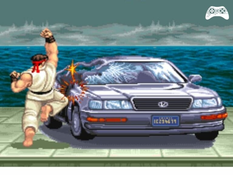Street Fighter Ryu Smash car