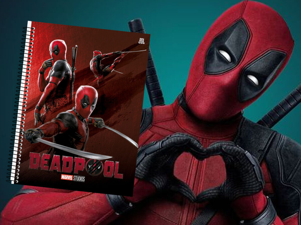 Deadpool caderno