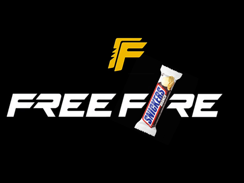 FREE FIRE SNICKERS BRANCO